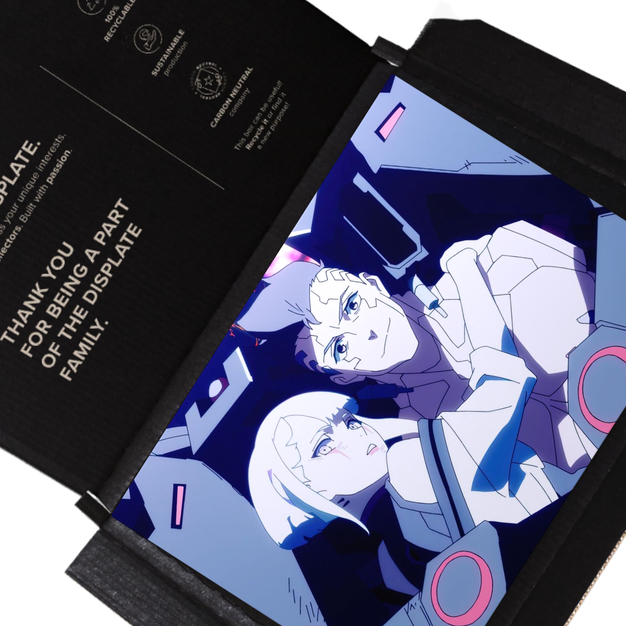 Amazon.com: Displate Official Cyberpunk Edgerunners Metal Poster